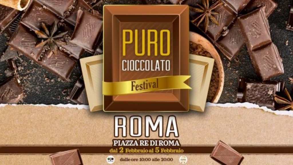 Puro cioccolato festival Roma –                                dal 2 al 5 Febbraio 2023