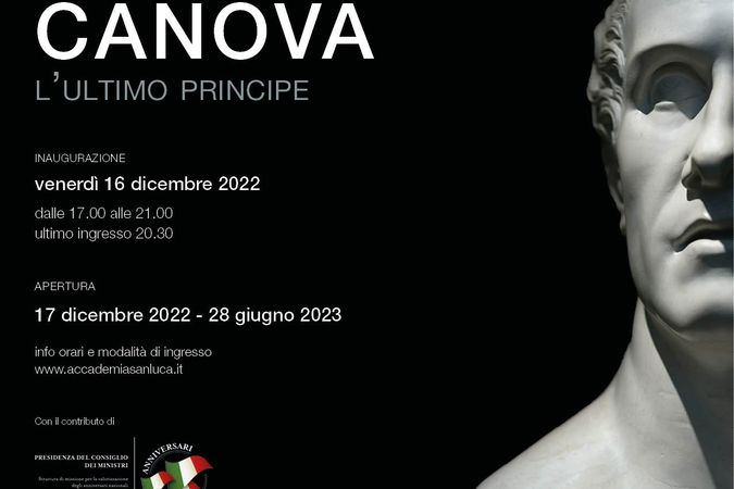 “Canova. L’ultimo Principe”: la grande mostra a Roma – <strong>Accademia Nazionale di San Luca</strong>
