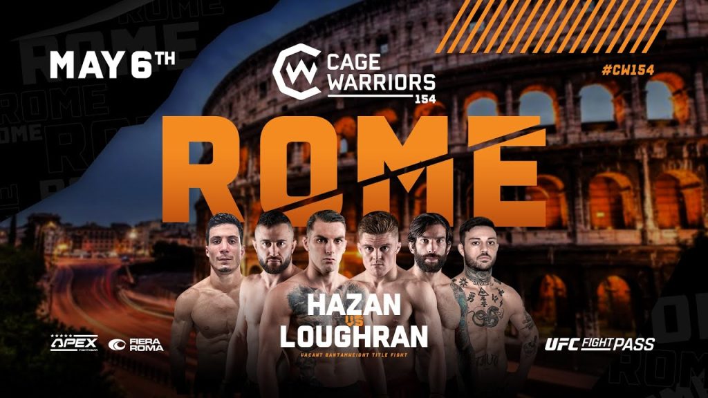 Cage Warriors a Roma nel 2023: data e biglietti