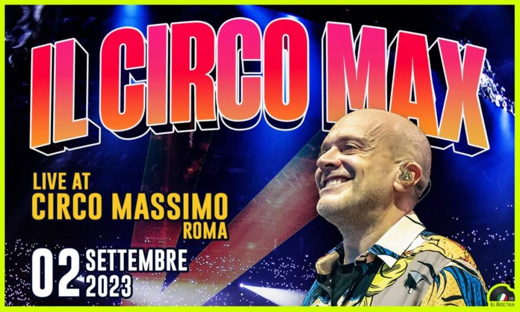 Max Pezzali al Circo Massimo di Roma con il grande evento “Circo Max”: data e biglietti
