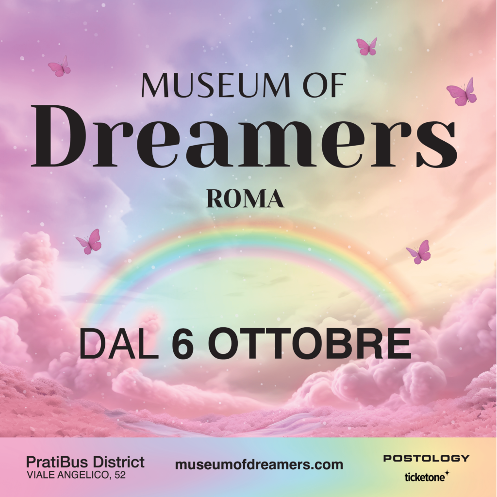 Museum of Dreamers a Roma nel 2023/2024: una foresta incantata, giochi di luce ed effetti speciali