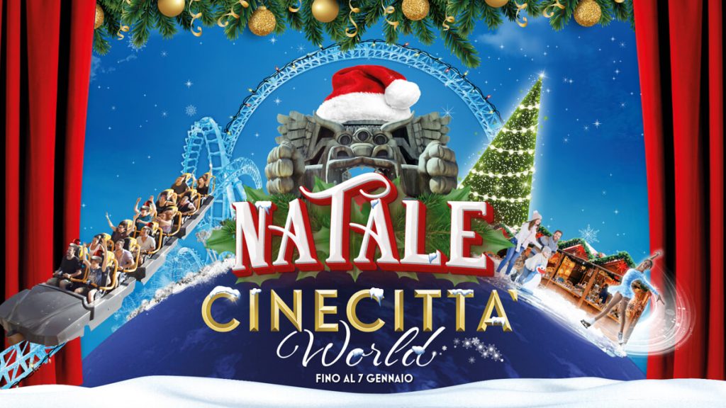 Natale a Cinecittà World 2023: tra mercatini, attrazioni e un grande villaggio natalizio