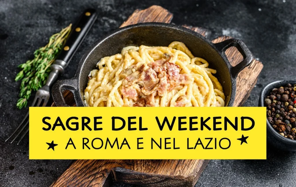 Sagre a Roma e nel Lazio del weekend del 30, 31 Marzo e 1° Aprile 2024